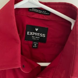 Express Modern Fit Button Up
